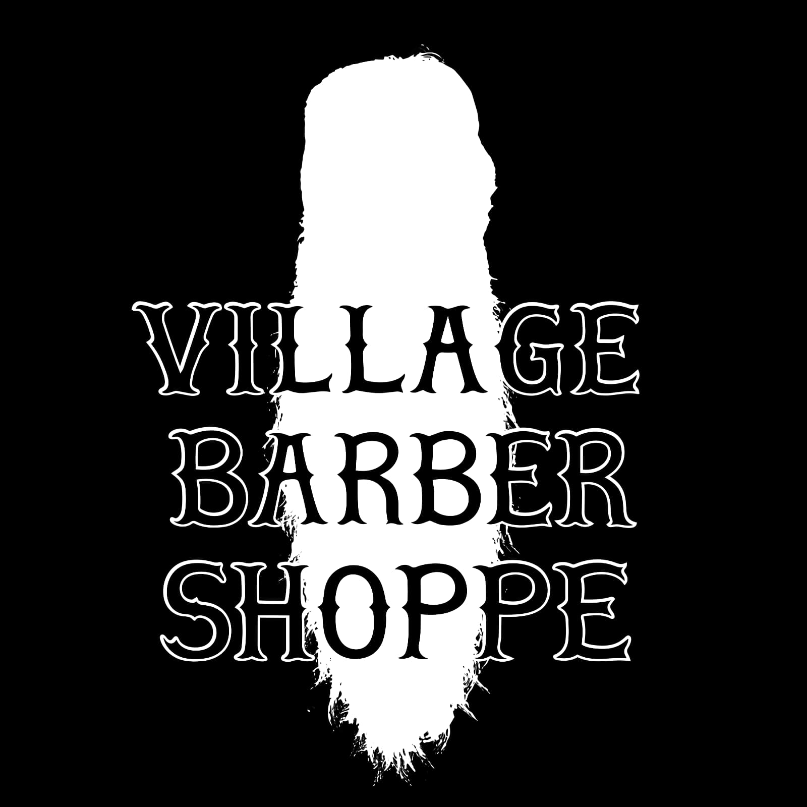 Beard Silhouette Tee — Village Barber Shoppe